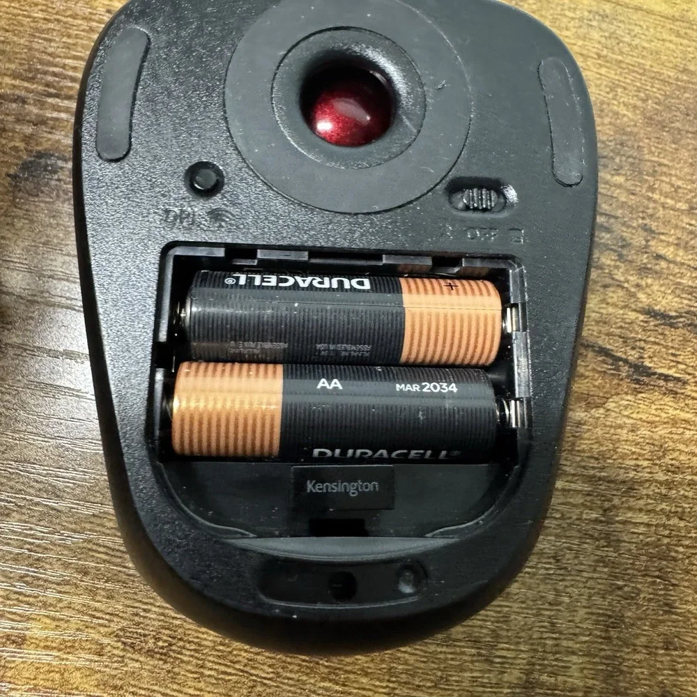 Kensington Orbit Wireless Mouse Mobile Trackball M01592-M ‎ P/N K72352 Works